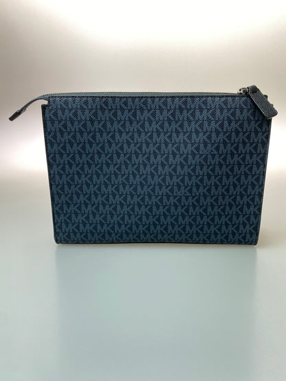 【中古品】【レディース】 MICHAEL KORS マイケルコース CRUTCH BAG クラッチバッグ カバン 188-260729-AS-32-min カラー：ネイビー 万代Net店
