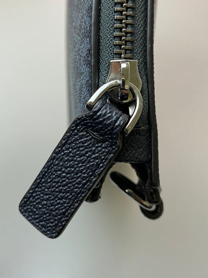 【中古品】【レディース】 MICHAEL KORS マイケルコース CRUTCH BAG クラッチバッグ カバン 188-260729-AS-32-min カラー：ネイビー 万代Net店