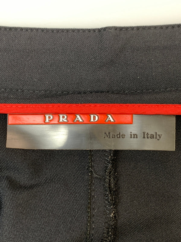 【中古品】【メンズ】 PRADA SPORT プラダスポーツ SLACKS スラックス ボトムス パンツ 152-260719-AS-54-min サイズ：不明 下記参照 カラー：ブラック 万代Net店