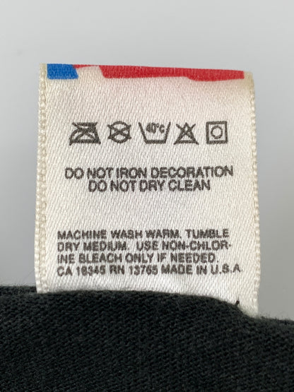 【中古品】【メンズ】 FRUIT OF THE LOOM フルーツオブザルーム 90S ALL ONE PEOPLE TEE 90年代 オール ワン ピープル 半袖 プリント Tシャツ メンズ トップス 146-260820-em-07-min サイズ：M カラー：ブラック 万代Net店