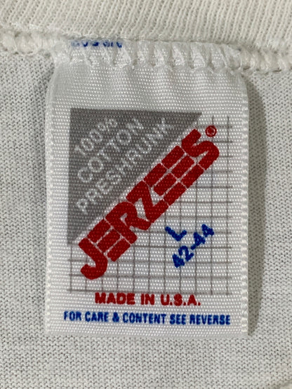 【中古品】【メンズ】 GENESIS ジェネシス 90S 1992 TOUR TEE 半袖Tシャツ ショートスリーブ 146-260718-AS-1-min サイズ：L カラー：ホワイト 万代Net店