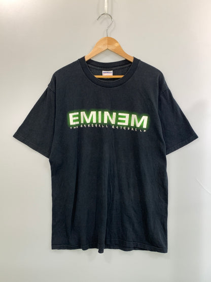 【中古品】【メンズ】 EMINEM エミネム 2000 THE MARSHALL MATHERS LP TEE 半袖Tシャツ ショートスリーブ 146-260719-AS-51-min サイズ：L(44) カラー：ブラック 万代Net店