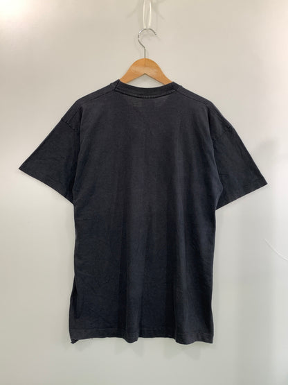 【中古品】【メンズ】 OASIS オアシス 90S LOGO TEE 半袖Tシャツ ショートスリーブ ヴィンテージ 146-260719-AS-50-min サイズ：L カラー：ブラック 万代Net店