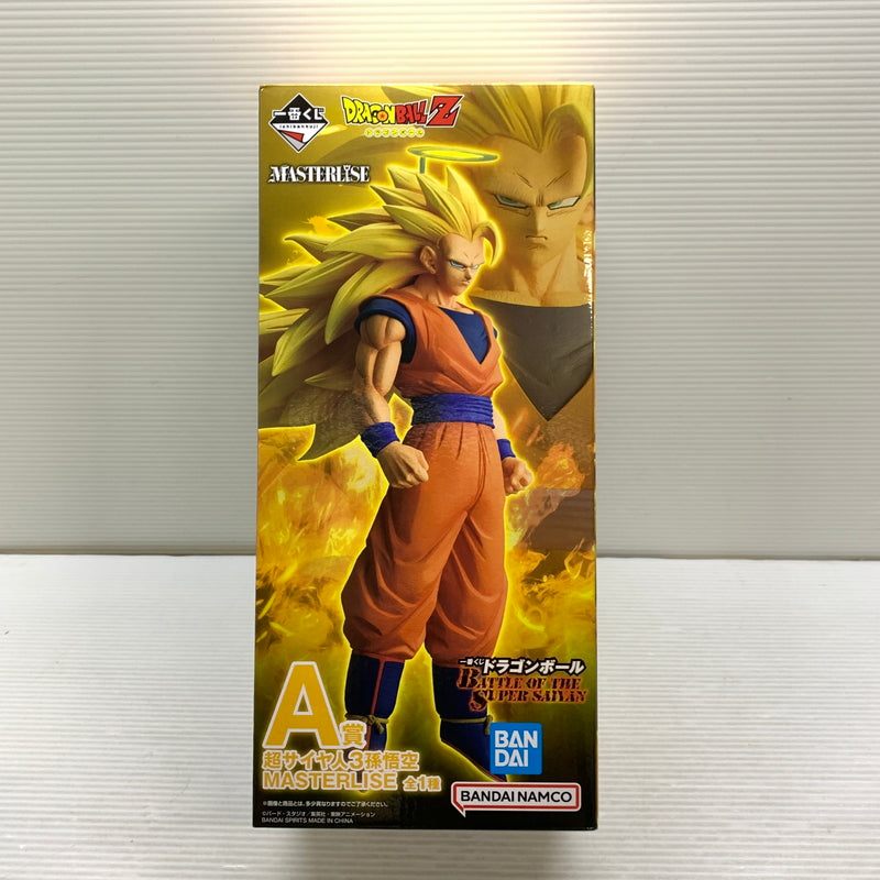 【中古品】 一番くじ ドラゴンボール BATTLE OF THE SUPER SAIYAN A賞 超サイヤ人3孫悟空 MASTERLISE バンダイ 050-260803-em-02-min 万代Net店
