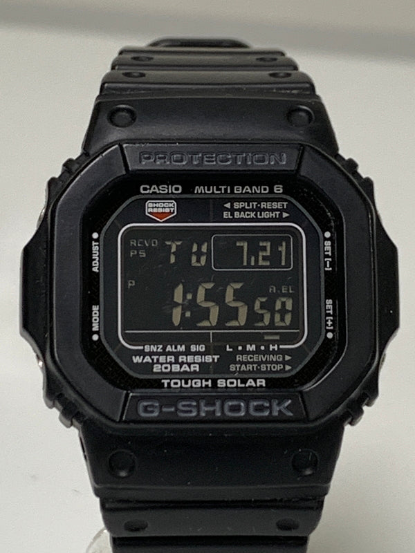 【中古品】【メンズ/レディース】 G-SHOCK ジーショック デジタル 電波ソーラー 腕時計 GW-M5610U ウォッチ カシオ 196-260723-em-23-min カラー：ブラック 万代Net店