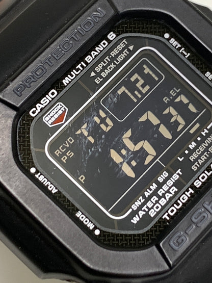【中古品】【メンズ/レディース】 G-SHOCK ジーショック デジタル 電波ソーラー 腕時計 GW-M5610U ウォッチ カシオ 196-260723-em-23-min カラー：ブラック 万代Net店