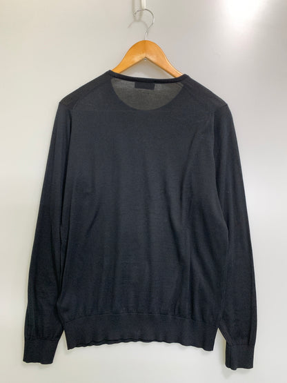 【中古品】【メンズ】 JOHN SMEDLEY ジョンスメドレー L/S ISLAND COTTON ロングスリーブ シーアイランドコットン 長袖 メンズ トップス 141-260720-em-64-min サイズ：M カラー：ブラック 万代Net店