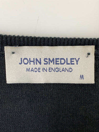 【中古品】【メンズ】 JOHN SMEDLEY ジョンスメドレー L/S ISLAND COTTON ロングスリーブ シーアイランドコットン 長袖 メンズ トップス 141-260720-em-64-min サイズ：M カラー：ブラック 万代Net店
