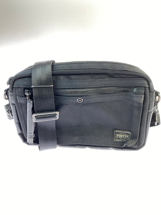 【中古品】【メンズ】 PORTER ポーター ショルダーバッグ カバン 188-260723-jt-19-min カラー：ブラック 万代Net店