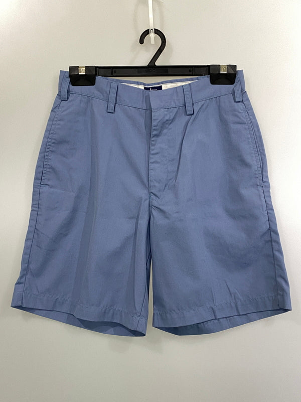 【中古品】【メンズ】 STUSSY ステューシー 90S LOGO SHORTS 90年代 ロゴ ショートパンツ メンズ ボトムス 短パン 153-260720-em-81-min サイズ：30 カラー：スモーキーライトブルー 万代Net店