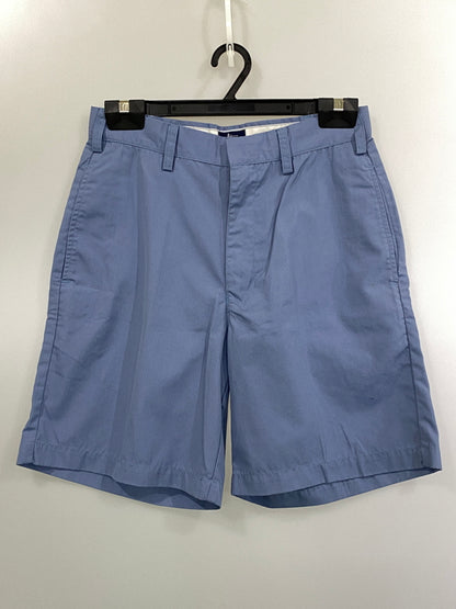 【中古品】【メンズ】 STUSSY ステューシー 90S LOGO SHORTS 90年代 ロゴ ショートパンツ メンズ ボトムス 短パン 153-260720-em-81-min サイズ：30 カラー：スモーキーライトブルー 万代Net店