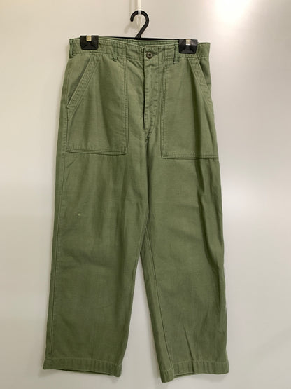 【中古品】【メンズ】 U.S.ARMY ユーエスアーミー 60S BAKER PANTS 8405-082-6613 60年代 ベイカーパンツ メンズ ミリタリー ボトムス ワークパンツ 157-260720-em-38-min サイズ：34×31 カラー：オリーブグリーン 万代Net店
