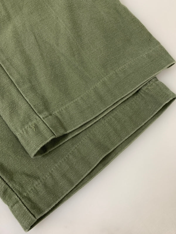 【中古品】【メンズ】 U.S.ARMY ユーエスアーミー 60S BAKER PANTS 8405-082-6613 60年代 ベイカーパンツ メンズ ミリタリー ボトムス ワークパンツ 157-260720-em-38-min サイズ：34×31 カラー：オリーブグリーン 万代Net店