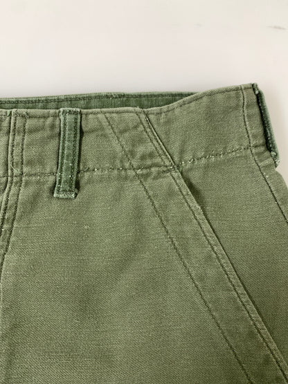 【中古品】【メンズ】 U.S.ARMY ユーエスアーミー 60S BAKER PANTS 8405-082-6613 60年代 ベイカーパンツ メンズ ミリタリー ボトムス ワークパンツ 157-260720-em-38-min サイズ：34×31 カラー：オリーブグリーン 万代Net店