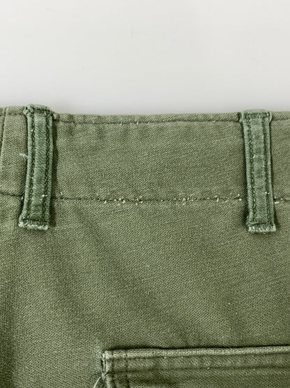 【中古品】【メンズ】 U.S.ARMY ユーエスアーミー 60S BAKER PANTS 8405-082-6613 60年代 ベイカーパンツ メンズ ミリタリー ボトムス ワークパンツ 157-260720-em-38-min サイズ：34×31 カラー：オリーブグリーン 万代Net店