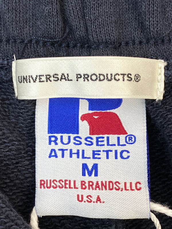 【中古品】【メンズ】 UNIVERSAL PRODUCTS ユニバーサルプロダクツ × RUSSELL ATHLETIC ラッセルアスレチック 23SS SWEAT PANTS 231-60510 スウェットパンツ メンズ ボトムス 151-260720-em-74-min サイズ：M カラー：ネイビー 万代Net店