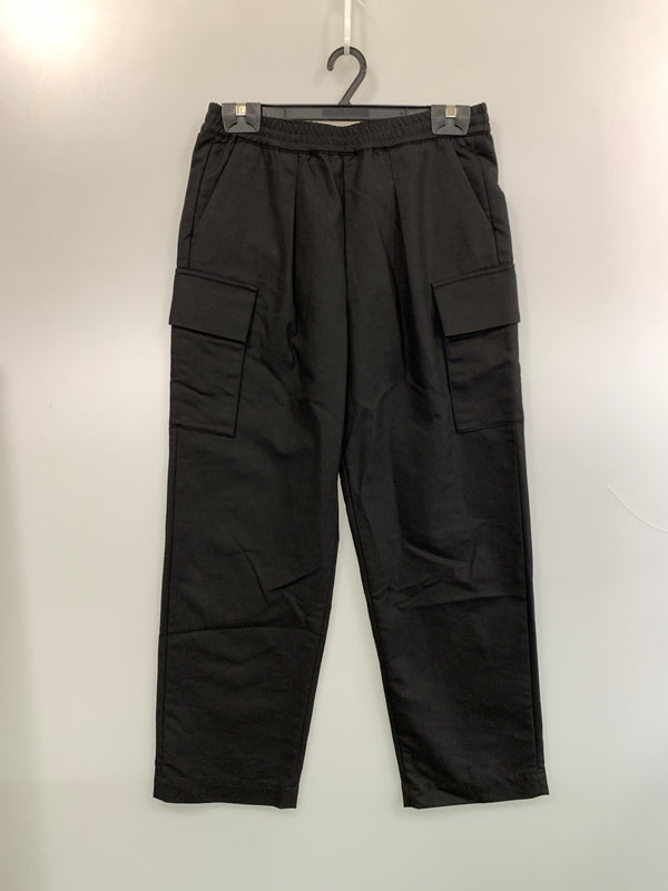 【中古品】【メンズ】 GRAPHPAPER グラフペーパー GM213-40270 DOUBLE PLAIN WEAVE EASY MILITARY PANTS イージーミリタリーパンツ ボトムス 151-260719-AS-55-min サイズ：1 カラー：ブラック 万代Net店