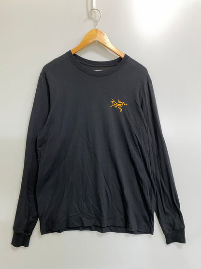 【中古品】【メンズ】 ARC'TERYX アークテリクス ARC’ MULTI BIRD LOGO LS X000007746 アーク マルチ バード ロゴ ロングスリーブ メンズ トップス 長袖 144-260720-em-06-min サイズ：M カラー：ブラック 万代Net店