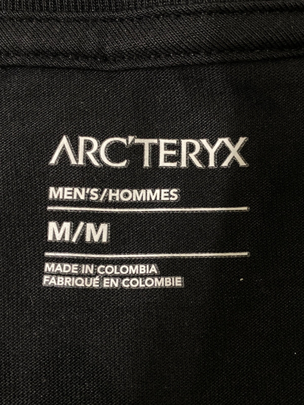 【中古品】【メンズ】 ARC'TERYX アークテリクス ARC’ MULTI BIRD LOGO LS X000007746 アーク マルチ バード ロゴ ロングスリーブ メンズ トップス 長袖 144-260720-em-06-min サイズ：M カラー：ブラック 万代Net店