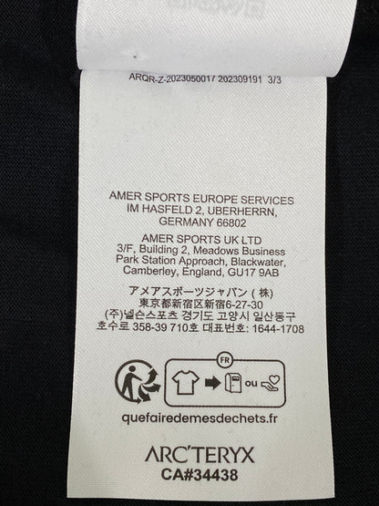 【中古品】【メンズ】 ARC'TERYX アークテリクス ARC’ MULTI BIRD LOGO LS X000007746 アーク マルチ バード ロゴ ロングスリーブ メンズ トップス 長袖 144-260720-em-06-min サイズ：M カラー：ブラック 万代Net店