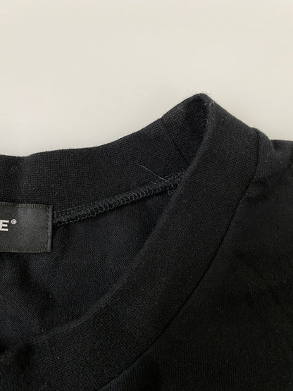 【中古品】【メンズ】 MLVINCE メルヴィンス CLASSIC LOGO L/S TEE クラシック ロゴ ロングスリーブ Tシャツ メンズ トップス 長袖 ロンT 142-260720-em-05-min サイズ：Ｌ カラー：ブラック 万代Net店