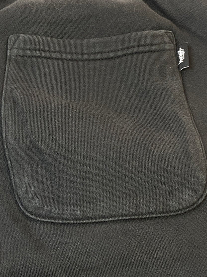 【中古品】【メンズ】 STUSSY ステューシー LOGO SWEAT PANTS ロゴ スウェットパンツ メンズ ボトムス 153-260720-em-75-min サイズ：Ｌ カラー：ブラック 万代Net店