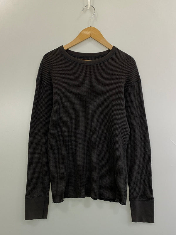 【中古品】【メンズ】 CIOTA シオタ スビンコットン ツータックワッフル ロングTシャツ CSLM-121M メンズ トップス 長袖 140-260720-em-72-min サイズ：4 カラー：グレー 万代Net店