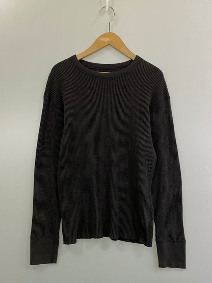 【中古品】【メンズ】 CIOTA シオタ スビンコットン ツータックワッフル ロングTシャツ CSLM-121M メンズ トップス 長袖 140-260720-em-72-min サイズ：4 カラー：グレー 万代Net店