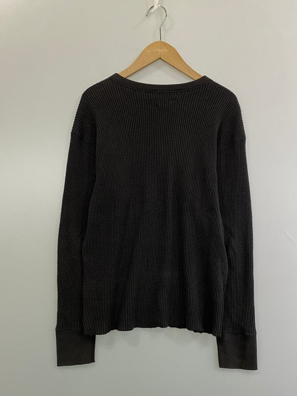 【中古品】【メンズ】 CIOTA シオタ スビンコットン ツータックワッフル ロングTシャツ CSLM-121M メンズ トップス 長袖 140-260720-em-72-min サイズ：4 カラー：グレー 万代Net店