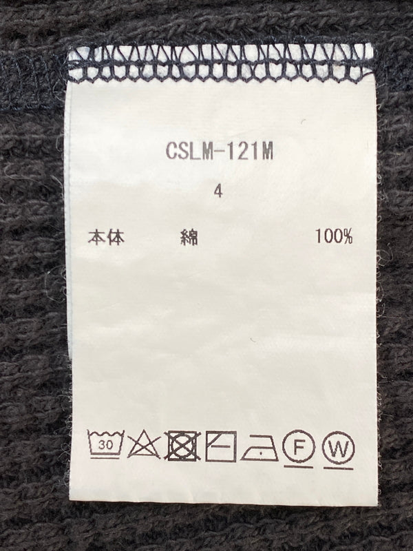 【中古品】【メンズ】 CIOTA シオタ スビンコットン ツータックワッフル ロングTシャツ CSLM-121M メンズ トップス 長袖 140-260720-em-72-min サイズ：4 カラー：グレー 万代Net店