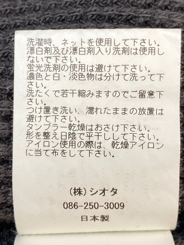 【中古品】【メンズ】 CIOTA シオタ スビンコットン ツータックワッフル ロングTシャツ CSLM-121M メンズ トップス 長袖 140-260720-em-72-min サイズ：4 カラー：グレー 万代Net店