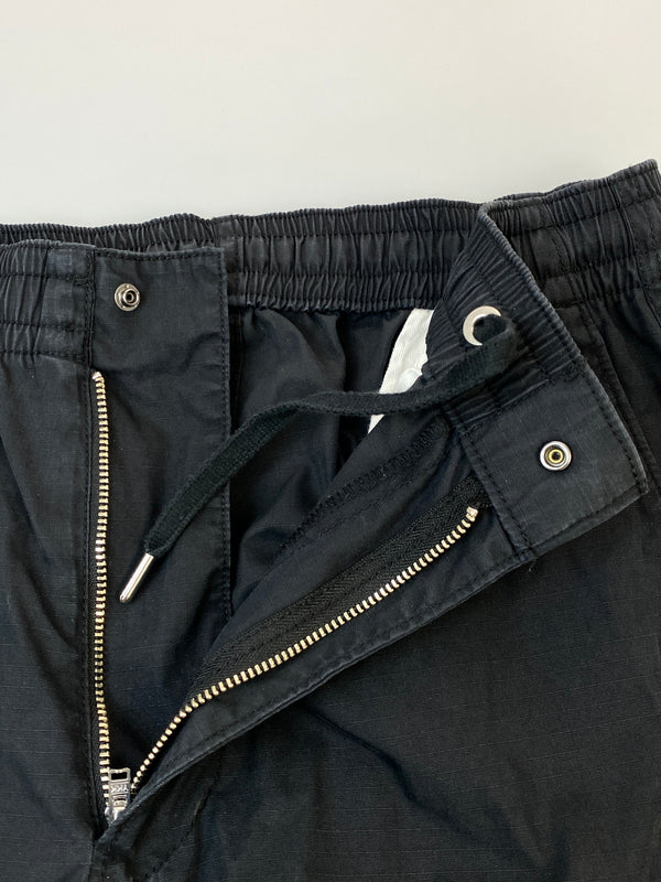 【中古品】【メンズ】 THE NORTH FACE PURPLE LABEL ザノースフェイスパープルレーベル RIP STOP SHIRRED WAIST PANTS NT5951N リップストップ パンツ 155-260720-em-77-min サイズ：30 カラー：ブラック 万代Net店
