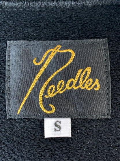 【中古品】【メンズ】 NEEDLES ニードルス MR519 SLEEVELESS SWEAT ノースリーブ ベスト 140-260719-AS-60-min サイズ：S カラー：ブラック 万代Net店
