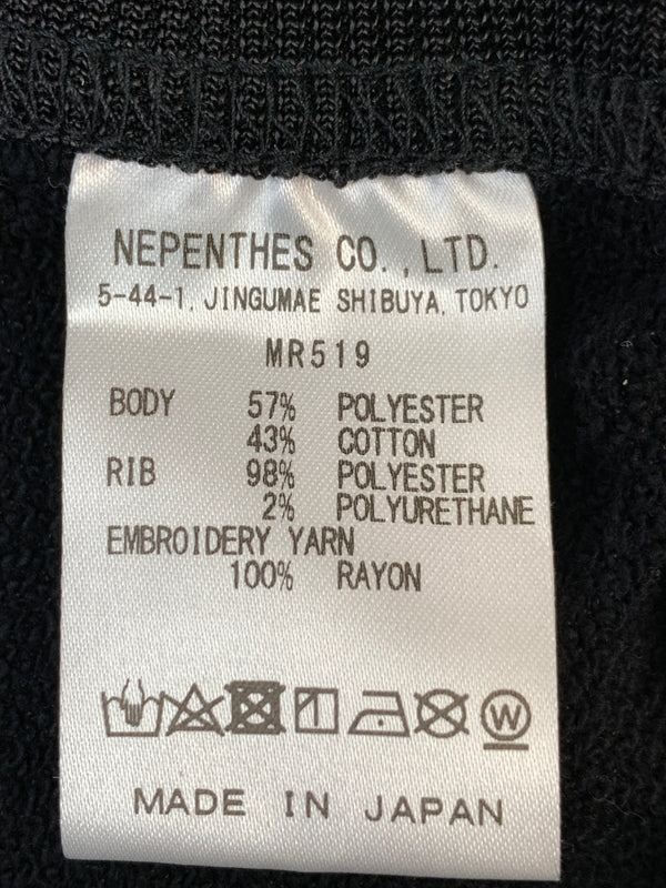 【中古品】【メンズ】 NEEDLES ニードルス MR519 SLEEVELESS SWEAT ノースリーブ ベスト 140-260719-AS-60-min サイズ：S カラー：ブラック 万代Net店