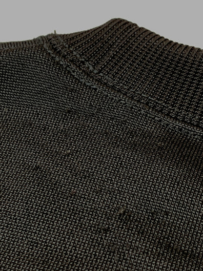 【中古品】【メンズ】 NEEDLES ニードルス MR519 SLEEVELESS SWEAT ノースリーブ ベスト 140-260719-AS-60-min サイズ：S カラー：ブラック 万代Net店