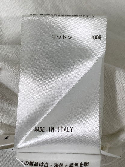 【中古品】【メンズ】 JIL SANDER ジルサンダー KK JM NM 0019 バイカラーTシャツ メンズ トップス 半袖 刺繍 141-260720-em-46-min サイズ：Ｓ カラー：ブラウン/ホワイト 万代Net店
