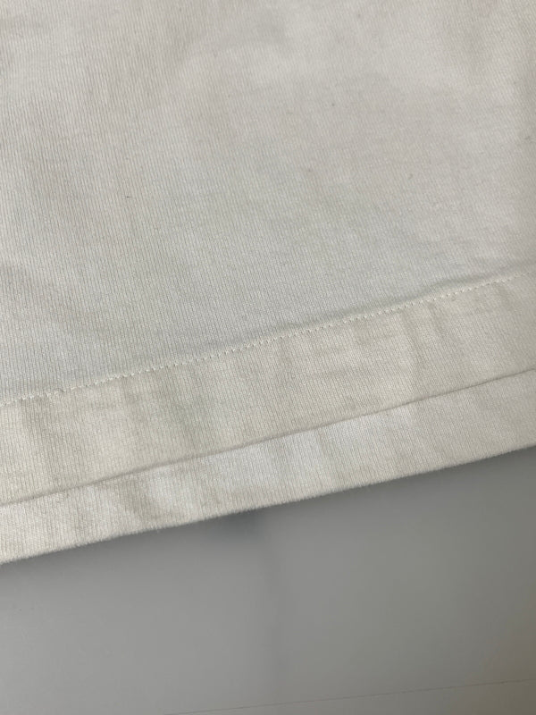 【中古品】【メンズ】 JIL SANDER ジルサンダー KK JM NM 0019 バイカラーTシャツ メンズ トップス 半袖 刺繍 141-260720-em-46-min サイズ：Ｓ カラー：ブラウン/ホワイト 万代Net店