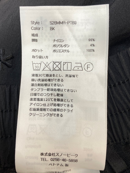 【中古品】【メンズ】 SNOW PEAK スノーピーク ROOT TAPERED PANTS S26MMR-PT69 ルート テーパード パンツ メンズ ボトムス 155-260720-em-80-min サイズ：XL カラー：ブラック 万代Net店
