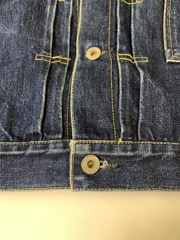 【中古品】【メンズ】 WEARMASTERS ウエアマスターズ LOT.200 DENIM JACKET デニムジャケット メンズ アウター Gジャン 145-260720-em-51-min サイズ：42 カラー：インディゴ 万代Net店