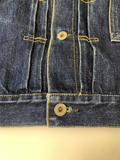 【中古品】【メンズ】 WEARMASTERS ウエアマスターズ LOT.200 DENIM JACKET デニムジャケット メンズ アウター Gジャン 145-260720-em-51-min サイズ：42 カラー：インディゴ 万代Net店