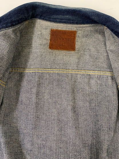 【中古品】【メンズ】 WEARMASTERS ウエアマスターズ LOT.200 DENIM JACKET デニムジャケット メンズ アウター Gジャン 145-260720-em-51-min サイズ：42 カラー：インディゴ 万代Net店