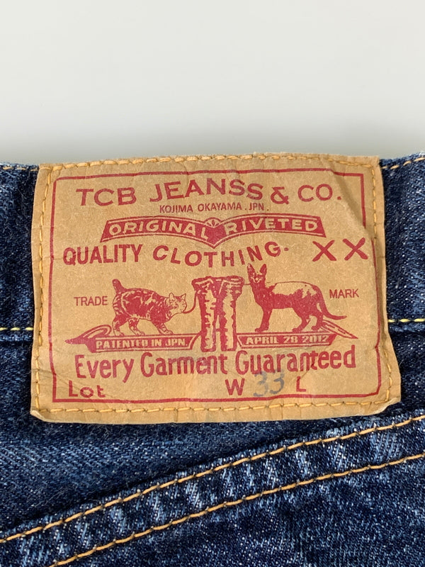 【中古品】【メンズ】 TCB JEANS ティーシービー ジーンズ 50'S JEANS 13.5OZ 50年代 ジーンズ 13.5オンス メンズ ボトムス デニムパンツ ジーンズ ジーパン ヴィンテージ 156-260720-em-40-min サイズ：W33 カラー：インディゴ 万代Net店