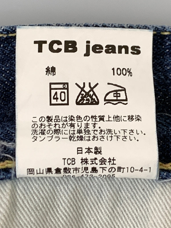 【中古品】【メンズ】 TCB JEANS ティーシービー ジーンズ 50'S JEANS 13.5OZ 50年代 ジーンズ 13.5オンス メンズ ボトムス デニムパンツ ジーンズ ジーパン ヴィンテージ 156-260720-em-40-min サイズ：W33 カラー：インディゴ 万代Net店