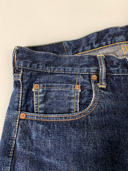 【中古品】【メンズ】 TCB JEANS ティーシービー ジーンズ 50'S JEANS 13.5OZ 50年代 ジーンズ 13.5オンス メンズ ボトムス デニムパンツ ジーンズ ジーパン ヴィンテージ 156-260720-em-40-min サイズ：W33 カラー：インディゴ 万代Net店