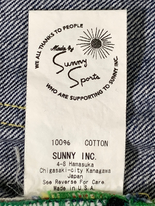 【中古品】【メンズ】 SUNNY SPORTS サニースポーツ DENIM PANTS USA製 デニムパンツ メンズ ボトムス アメリカ製 ジーンズ ジーパン 156-260720-em-41-min カラー：インディゴ 万代Net店
