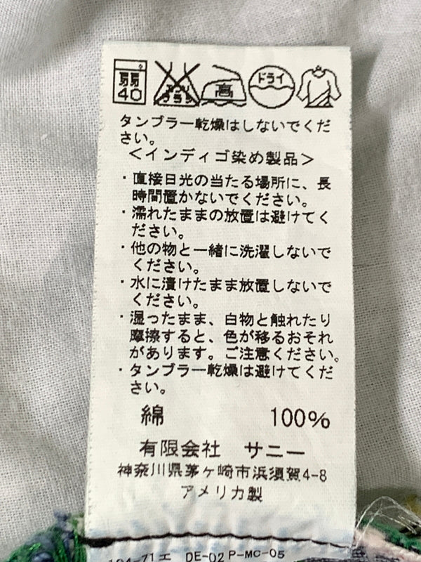 【中古品】【メンズ】 SUNNY SPORTS サニースポーツ DENIM PANTS USA製 デニムパンツ メンズ ボトムス アメリカ製 ジーンズ ジーパン 156-260720-em-41-min カラー：インディゴ 万代Net店