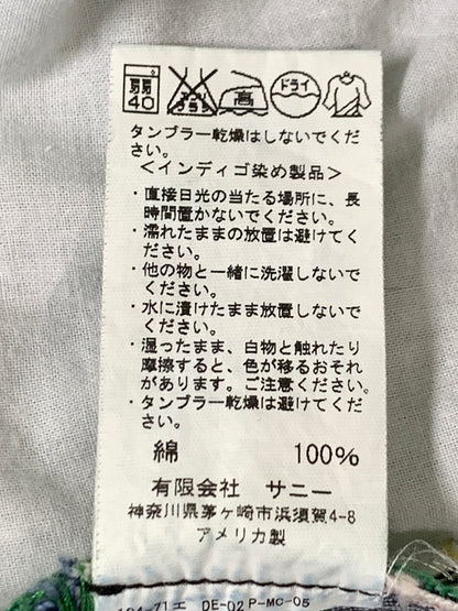 【中古品】【メンズ】 SUNNY SPORTS サニースポーツ DENIM PANTS USA製 デニムパンツ メンズ ボトムス アメリカ製 ジーンズ ジーパン 156-260720-em-41-min カラー：インディゴ 万代Net店
