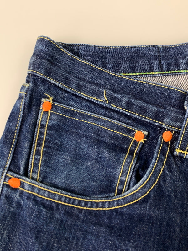 【中古品】【メンズ】 SUNNY SPORTS サニースポーツ DENIM PANTS USA製 デニムパンツ メンズ ボトムス アメリカ製 ジーンズ ジーパン 156-260720-em-41-min カラー：インディゴ 万代Net店