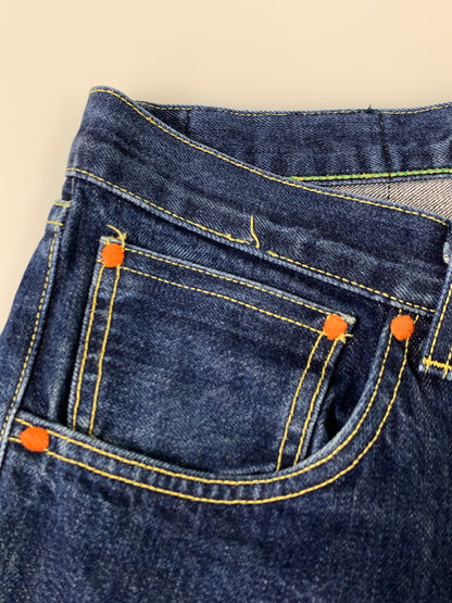 【中古品】【メンズ】 SUNNY SPORTS サニースポーツ DENIM PANTS USA製 デニムパンツ メンズ ボトムス アメリカ製 ジーンズ ジーパン 156-260720-em-41-min カラー：インディゴ 万代Net店