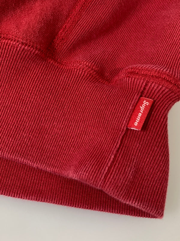 【中古品】【メンズ】 SUPREME 26SS ARABIC LOGO HOODED SWEATSHIRT アラビック ロゴ フーデッド スウェットシャツ メンズ 長袖 パーカー トップス 149-260720-em-52-min サイズ：M カラー：レッド 万代Net店